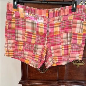 Tommy Hilfiger Pink and Orange Bermuda Shorts Vibrant Summer Style